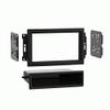 Carxtc Double or Single Din Install Car Stereo Dash Kit for a Aftermarket Radio Fits 2008-2010 Dodge Ram Pickup Chassis Cab 4500, 5500 Trim Bezel is Black Y view 1
