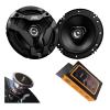 JVC CS-DF620 6 1/2" drvn DF Series Coax Speaker (Pair) with Gravity Magnet Phone Holder Bundle view 1