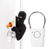 Door Handle Alarm with 120dB, Vibration Triggered Portable Security Burglar Alert, Door Alarm Extremely Loud Perfect for Travel, Hotel, Apartment and Home Security view 1