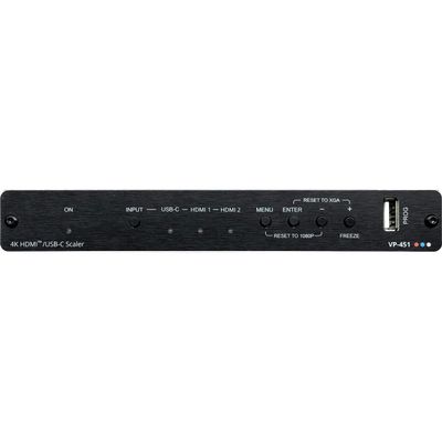 Kramer VP-451 18G 4K HDR HDMI ProScale Digital Scaler with HDMI and USB-C Inputs
