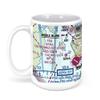 Sitka Rocky Gutierrez Airport, Airport Road, Sitka, AK, USA FAA Sectional Aeronautical Charts Chart Mug, 15oz