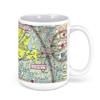 Sacramento International Airport (SMF), Airport Boulevard, Sacramento, CA, USA FAA Sectional Aeronautical Charts Chart Mug, 15oz view 3