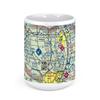 MBS International Airport (MBS), Freeland, MI, USA FAA Sectional Aeronautical Charts Chart Mug, 15oz view 2