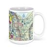 MBS International Airport (MBS), Freeland, MI, USA FAA Sectional Aeronautical Charts Chart Mug, 15oz view 3