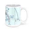 Lihue Airport (LIH), Mokulele Loop, Lihue, HI, USA FAA Sectional Aeronautical Charts Chart Mug, 11oz view 3