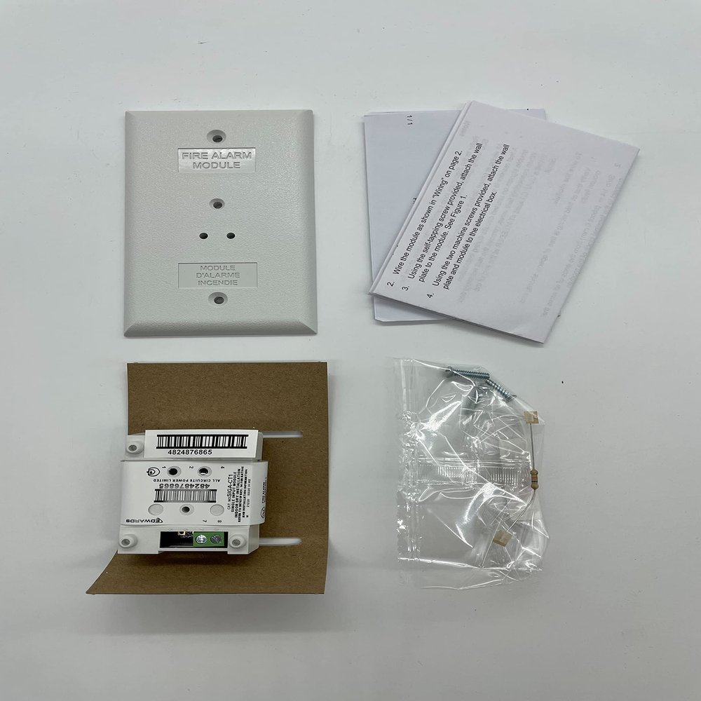 EDWARDS SIGA-CT1 OR LATCHING SUPERVISORY, INPUT MODULE, OR NON-LATCHING MONITOR, OR ALARM DELAYED LATCHING, FOR USE WITH NORMALLY OPEN CONTACT DEVICES. FOUR SELECTABLE PERSONALITY CODES FOR ALARM LATC