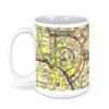 El Paso International Airport (ELP), Convair Rd, El Paso, TX, USA FAA Sectional Aeronautical Charts Chart Mug, 15oz view 1