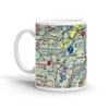 Lynchburg Regional Airport (Terminal Drive), Concord, VA, USA FAA Sectional Aeronautical Charts Chart Mug, 11oz view 1