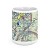 Lynchburg Regional Airport (Terminal Drive), Concord, VA, USA FAA Sectional Aeronautical Charts Chart Mug, 11oz view 2