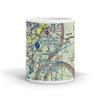 Lynchburg Regional Airport (Terminal Drive), Concord, VA, USA FAA Sectional Aeronautical Charts Chart Mug, 11oz view 4