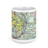 Louisville International-STANDIFORD Field Airport (SDF), Terminal Drive, Louisville, KY, USA FAA Sectional Aeronautical Charts Chart Mug, 15oz view 2