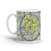 Louisville International-STANDIFORD Field Airport (SDF), Terminal Drive, Louisville, KY, USA FAA Sectional Aeronautical Charts Chart Mug, 15oz view 4