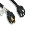 Cablelera Heavy Duty Power Extension Cord NEMA L5-30P to NEMA L5-30R, 10ft, 10AWG, 30A, 125V (ZADA50AAX-10) view 1
