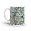 Ithaca Tompkins Regional Airport, Ithaca, NY, USA FAA Sectional Aeronautical Charts Chart Mug, 11oz view 1