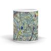 Ithaca Tompkins Regional Airport, Ithaca, NY, USA FAA Sectional Aeronautical Charts Chart Mug, 11oz view 4