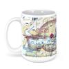 Valdez Airport (RAVN Desk), Valdez, AK, USA FAA Sectional Aeronautical Charts Chart Mug, 15oz view 1