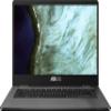 ASUS Chromebook C423 14" Laptop Computer for Business Student, Intel Celeron N3350 up to 2.4GHz, 4GB DDR4 RAM, 32GB eMMC, 802.11AC WiFi, Webcam, Type-C, Online Class Ready, Chrome OS, iPuzzle MousePad view 1