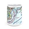 Portland International Jetport (PWM), Westbrook Street, Portland, ME, USA FAA Sectional Aeronautical Charts Chart Mug, 11oz view 2
