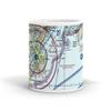Portland International Jetport (PWM), Westbrook Street, Portland, ME, USA FAA Sectional Aeronautical Charts Chart Mug, 11oz view 4