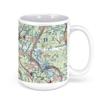 Charlottesville?Albemarle Airport, Bowen Loop, Charlottesville, VA, USA FAA Sectional Aeronautical Charts Chart Mug, 15oz view 3