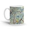 Charlottesville?Albemarle Airport, Bowen Loop, Charlottesville, VA, USA FAA Sectional Aeronautical Charts Chart Mug, 15oz view 4