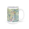 Washington DULLES Intl Airport (IAD), Saarinen Circle, Dulles, VA, USA FAA Sectional Aeronautical Charts Chart Mug, 15oz view 3