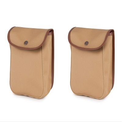 Billingham End Pockets for 550 Bag Khaki Canvas/Tan Leather