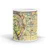 El Paso International Airport (ELP), Convair Rd, El Paso, TX, USA FAA Sectional Aeronautical Charts Chart Mug, 11oz view 4