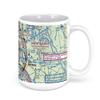 Lafayette Regional Airport-LFT, Terminal Drive, Lafayette, LA, USA FAA Sectional Aeronautical Charts Chart Mug, 15oz view 3