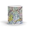 Internationaler Flughafen Pensacola (PNS), Airport Boulevard, Pensacola, FL, USA FAA Sectional Aeronautical Charts Chart Mug, 11oz view 4