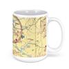 Redmond Airport (RDM), Redmond, OR, USA FAA Sectional Aeronautical Charts Chart Mug, 15oz view 3