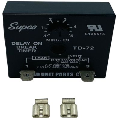 Supco Time Delay Break, Compressor Protector TD72