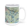 RST - Rochester Intl Airport, Helgerson Drive Southwest, Rochester, MN, USA FAA Sectional Aeronautical Charts Chart Mug, 11oz view 3