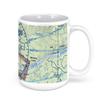 Edward G Pitka Sr Airport-Gal, Galena Airport, Galena, AK, USA FAA Sectional Aeronautical Charts Chart Mug, 15oz view 3