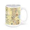 Rogue Valley International-Medford Airport, Terminal Loop Parkway, Medford, OR, USA FAA Sectional Aeronautical Charts Chart Mug, 15oz view 3