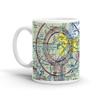 Austin Straubel International Airport (GRB), Airport Drive, Green Bay, WI, USA FAA Sectional Aeronautical Charts Chart Mug, 15oz view 4