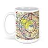 Boise AIR Terminal/Gowen FLD Airport (BOI), West Airport Way, Boise, ID, USA FAA Sectional Aeronautical Charts Chart Mug, 15oz view 1