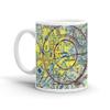 John Glenn Columbus International Airport (CMH), International Gateway, Columbus, OH, USA FAA Sectional Aeronautical Charts Chart Mug, 15oz view 4