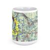 Laredo International Airport (LRD), Bob Bullock Loop, Laredo, TX, USA FAA Sectional Aeronautical Charts Chart Mug, 11oz view 2