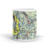 Laredo International Airport (LRD), Bob Bullock Loop, Laredo, TX, USA FAA Sectional Aeronautical Charts Chart Mug, 11oz view 4
