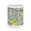 James M Cox Dayton International Airport (Day), Terminal Drive, Dayton, OH, USA FAA Sectional Aeronautical Charts Chart Mug, 15oz view 2