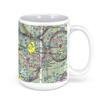 James M Cox Dayton International Airport (Day), Terminal Drive, Dayton, OH, USA FAA Sectional Aeronautical Charts Chart Mug, 15oz view 3