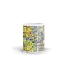 Portland International Airport (PDX), Portland, OR, USA FAA Sectional Aeronautical Charts Chart Mug, 11oz view 4