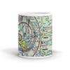 Evansville Regional Airport (EVV), Bussing Drive, Evansville, in, USA FAA Sectional Aeronautical Charts Chart Mug, 11oz view 4