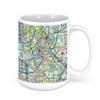 Wilmington Airport, North Dupont Highway, New Castle, DE, USA FAA Sectional Aeronautical Charts Chart Mug, 11oz view 3
