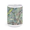 Wilkes-Barre Scranton International Airport (AVP), Terminal Road, Avoca, PA, USA FAA Sectional Aeronautical Charts Chart Mug, 15oz view 2