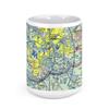 Cincinnati/Northern Kentucky International Airport (CVG), Terminal Drive, Hebron, KY, USA FAA Sectional Aeronautical Charts Chart Mug, 15oz view 2