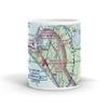 Yakutat Seaplane Base, Yakutat, AK, USA FAA Sectional Aeronautical Charts Chart Mug, 11oz view 4