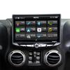 STINGER HEIGH10 Wrangler JK Stereo Replacement 10" HD Touchscreen Radio with Android Auto, Apple CarPlay, Handsfree Bluetooth, Dual USB Includes All-in-one Dash Kit & Interface, 2007-2018 (STH10JK) view 1
