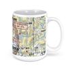 Sitka Rocky Gutierrez Airport, Airport Road, Sitka, AK, USA FAA Sectional Aeronautical Charts Chart Mug, 11oz view 3